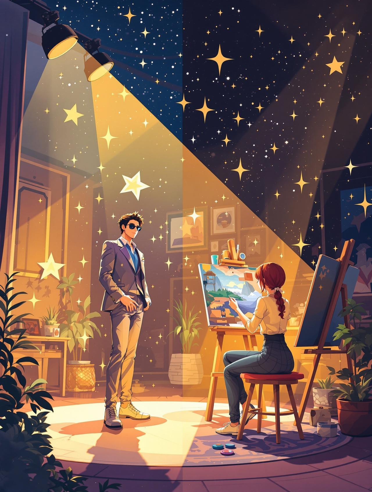 魔改短剧 - 星辰不及你温柔